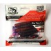 Рыбацкая силиконовая приманка, Taipan Slim View Fat, 3,3 дюйма, 6шт/уп, цвет №12 Violet mistik pink